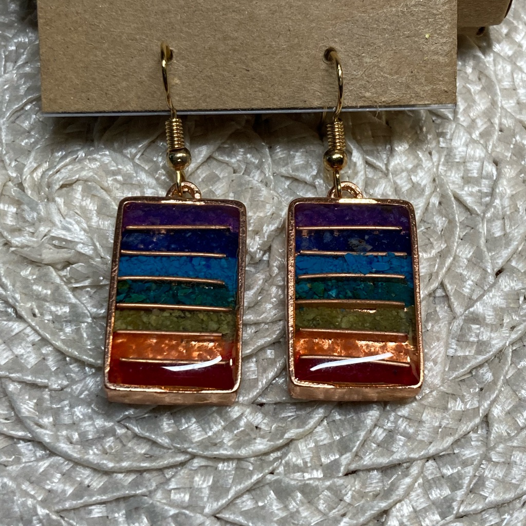 Rainbow Earrings By Zad